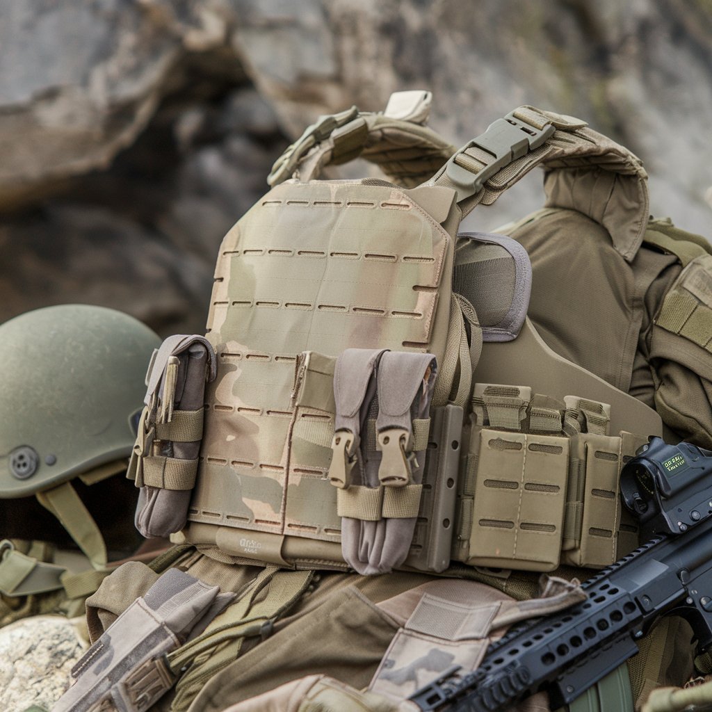 Plate Carrier Setup for Tactical Use
