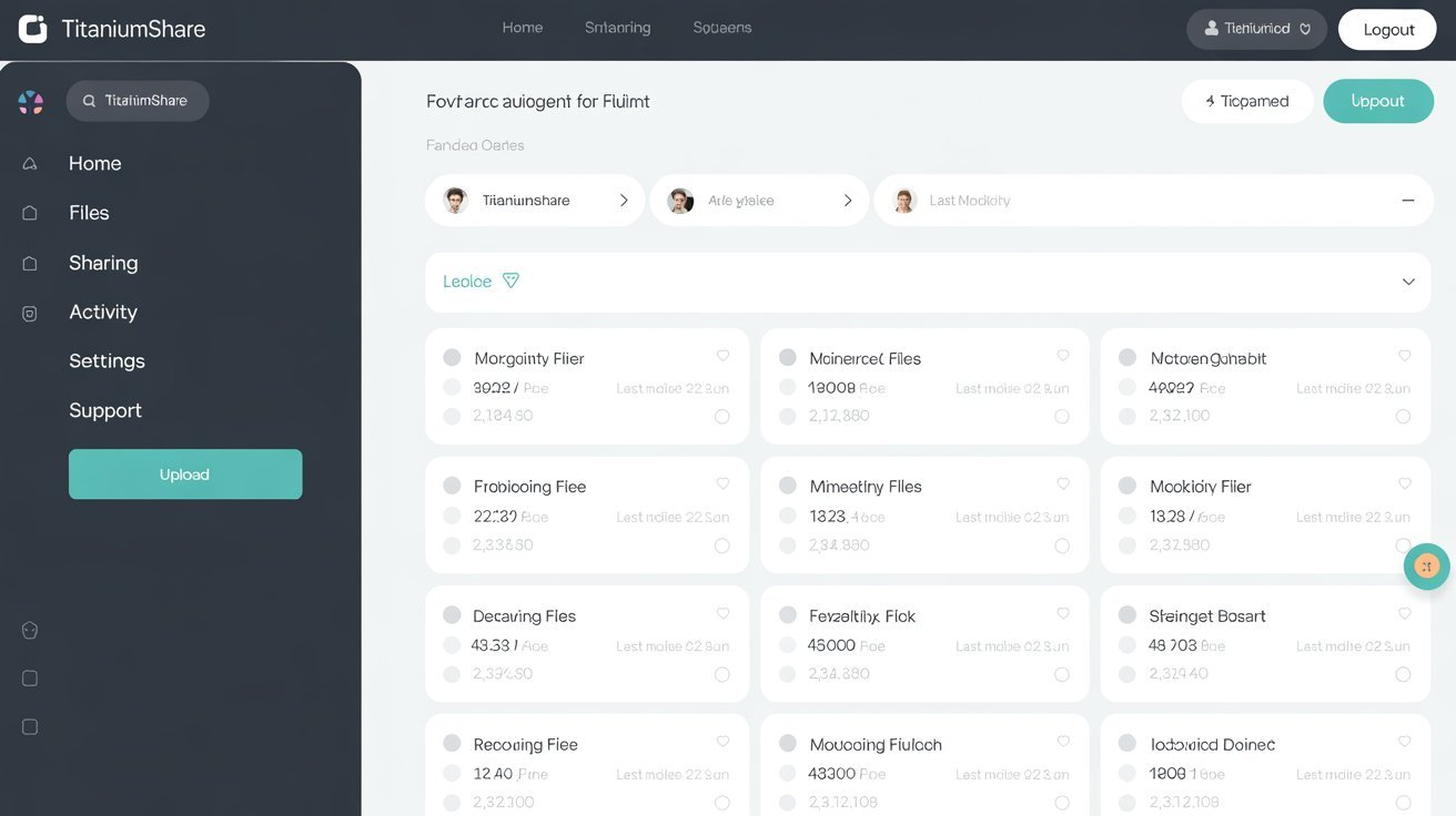 Posts Titaniumshare secure file sharing platform interface 