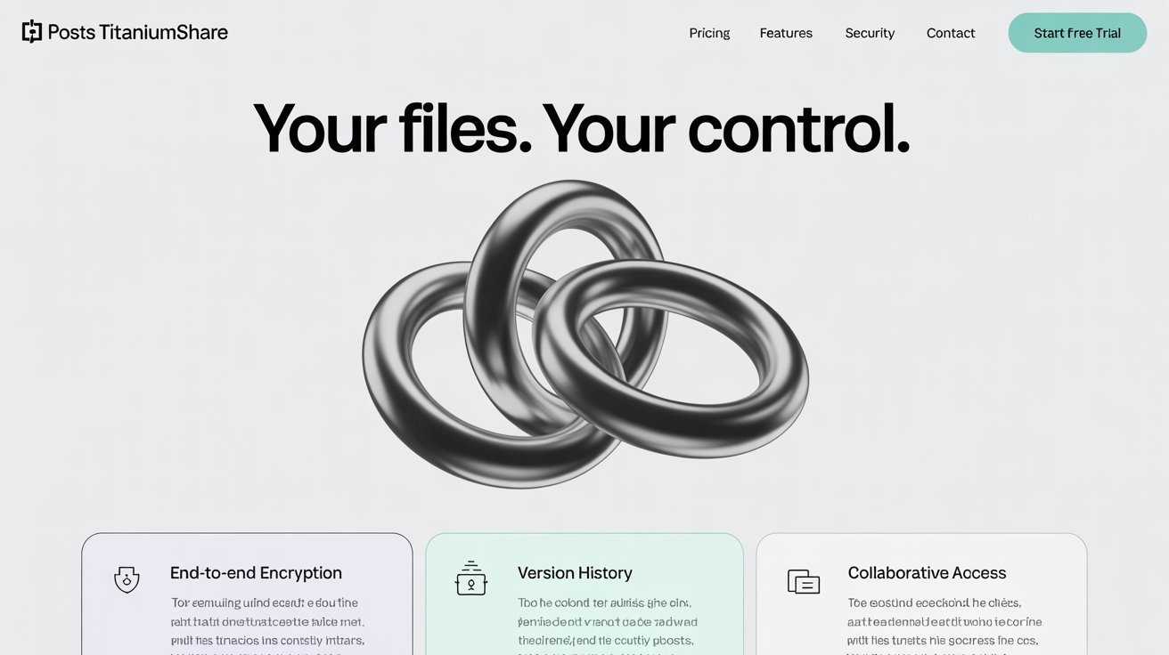 Posts Titaniumshare secure file sharing platform interface 