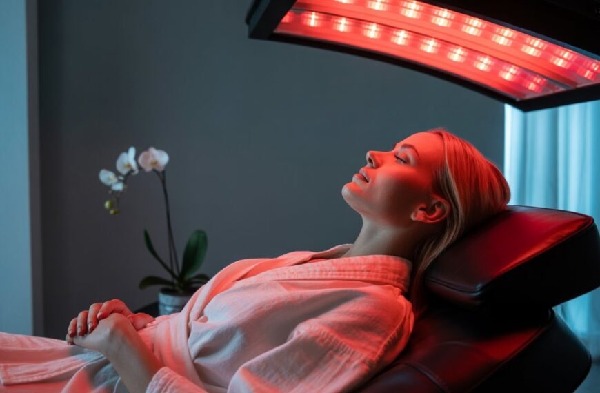 red light skin therapy