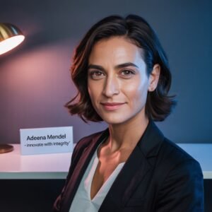 Portrait of Adeena Mendel leading with integrity and innovation