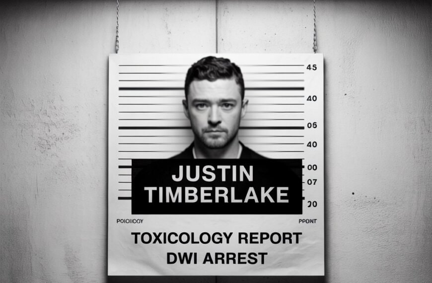 Justin Timberlake toxicology report and DWI arrest controversy