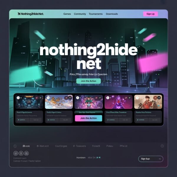 nothing2hide net gaming platform and community