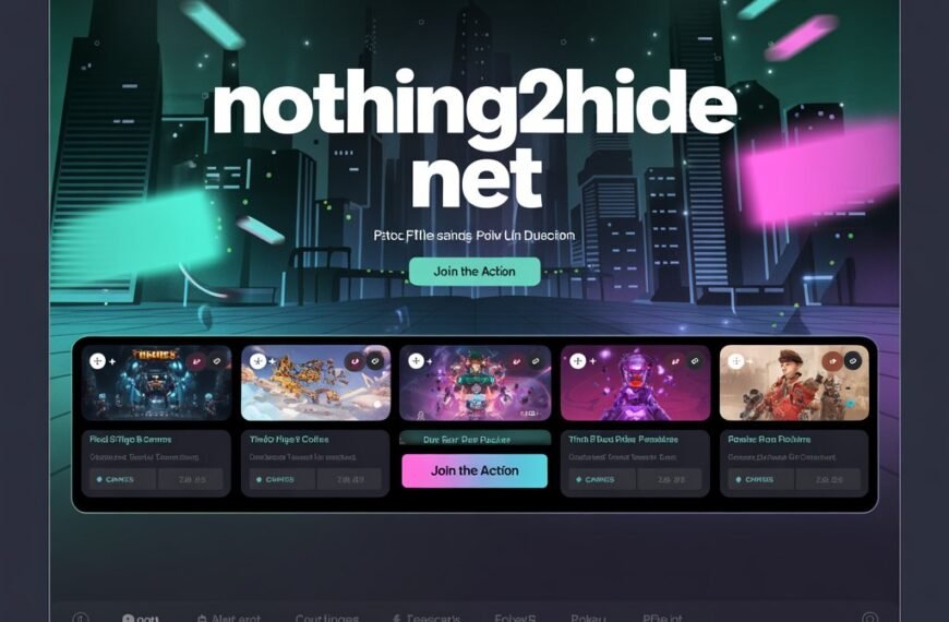 nothing2hide net gaming platform and community