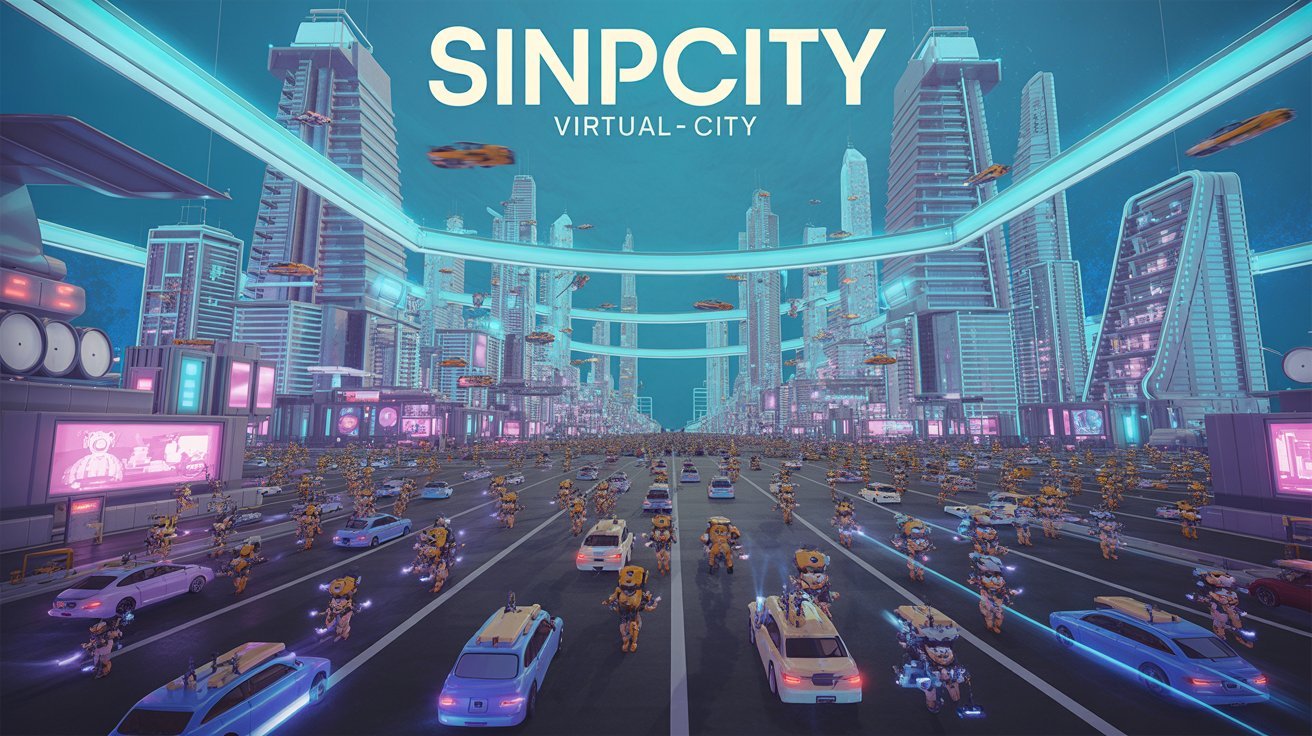 sinpcity game virtual city overview 