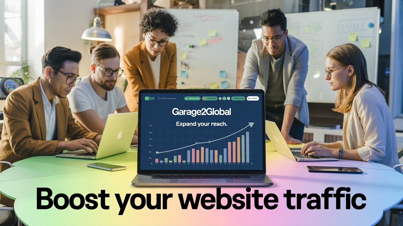 boost website traffic with garage2global