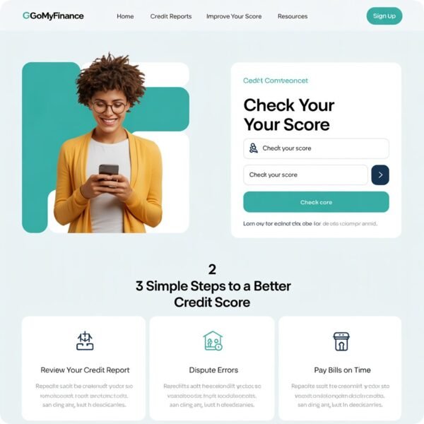 gomyfinance.com credit score improvement steps