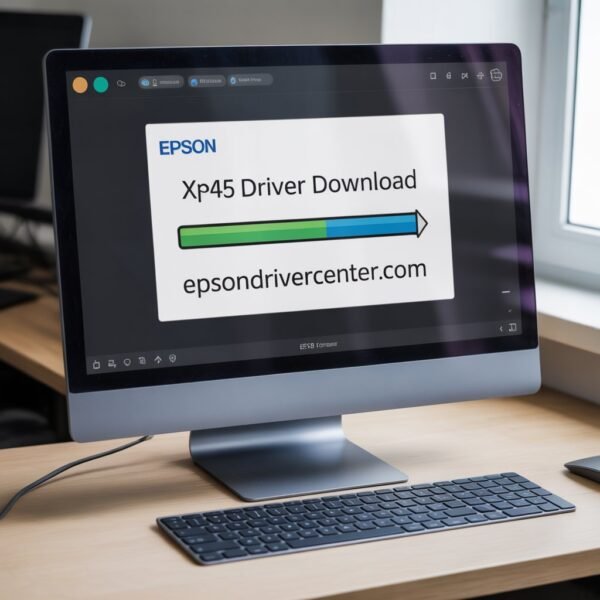 Epson XP-445 driver download epsondrivercenter.com installation interface