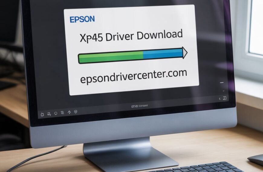 Epson XP-445 driver download epsondrivercenter.com installation interface