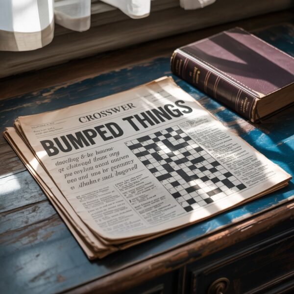 Bumped Things NYT Crossword: The Clue That Keeps You Guessing