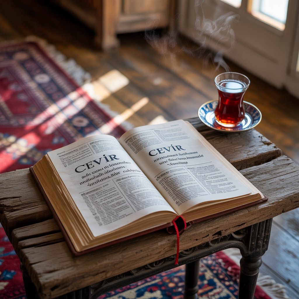 ceıvır Turkish language usage and meaning
