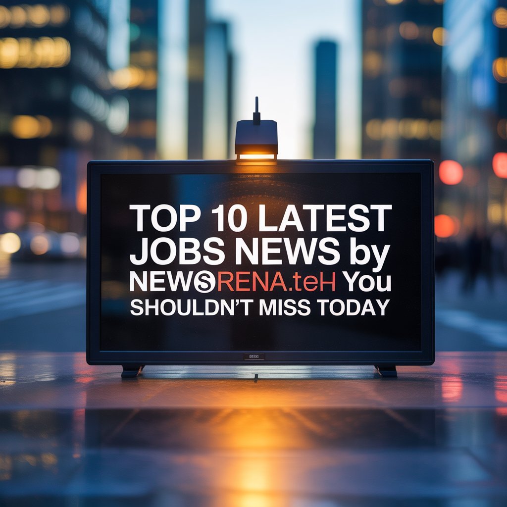 latest jobs news by newsarena.tech