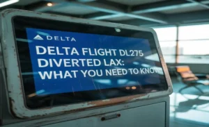 delta flight dl275 diverted lax
