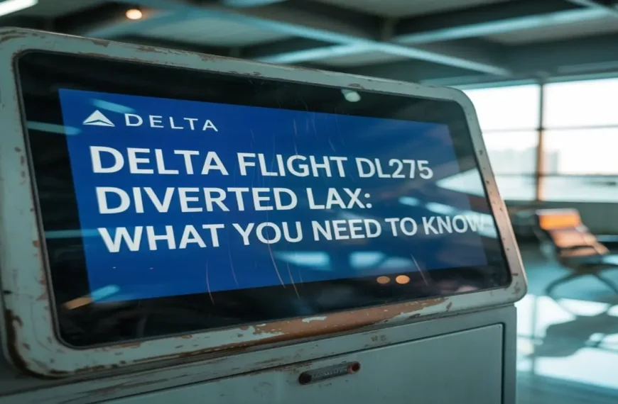 delta flight dl275 diverted lax